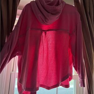 American Eagle Outfitters Pink Cowl Neck Sweater